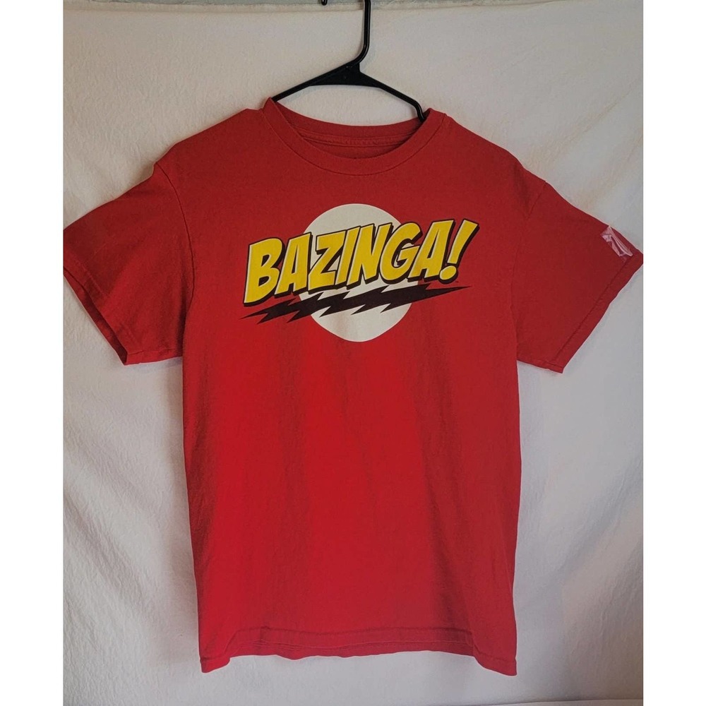 Bazinga Big Bang Theory Mens TShirt Medium